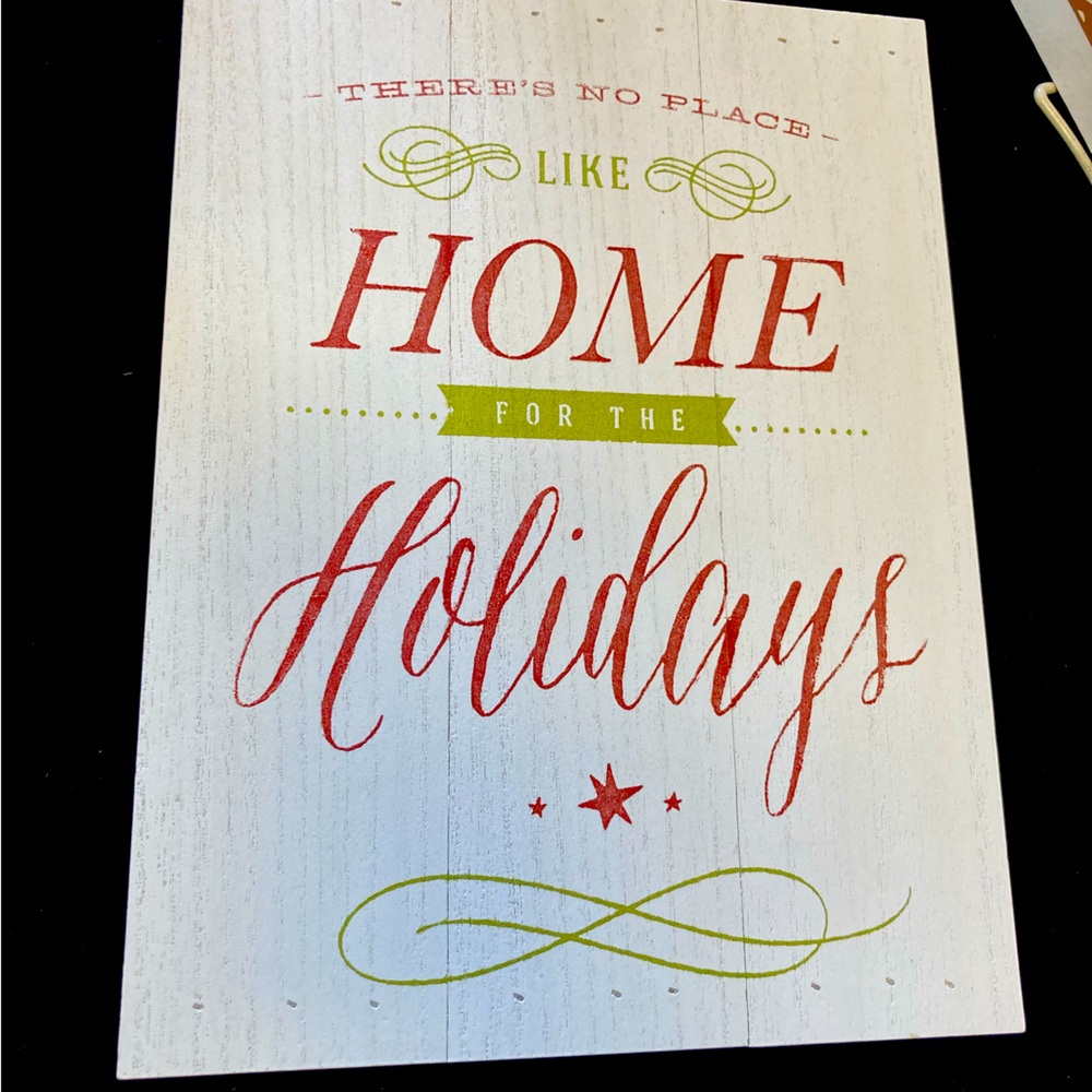 No place like home for the holidays pallet decor